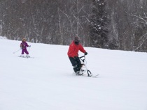 ＊雪山嫌いがスノーモトで治った！？という奇跡の男！(笑)